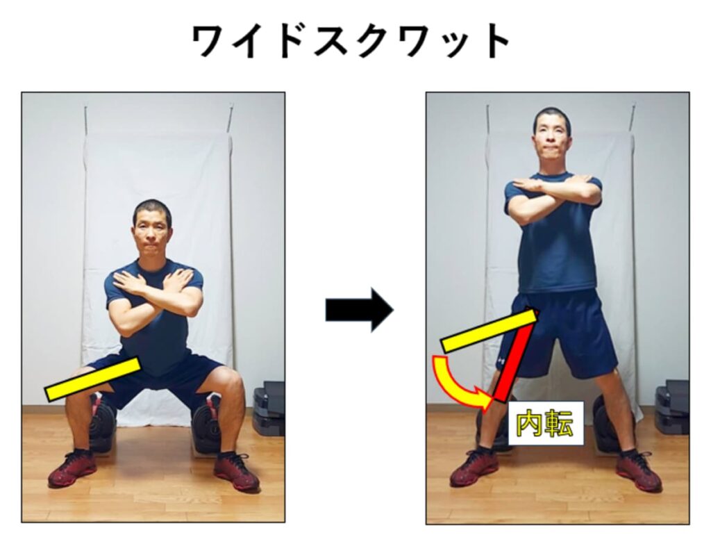 ワイドスクワットの紹介