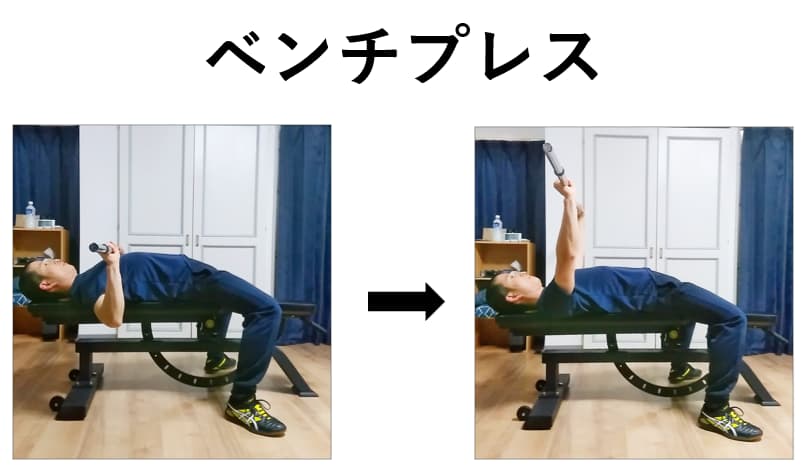 ベンチプレスの紹介