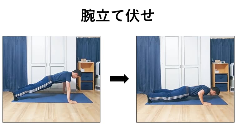 腕立て伏せの紹介