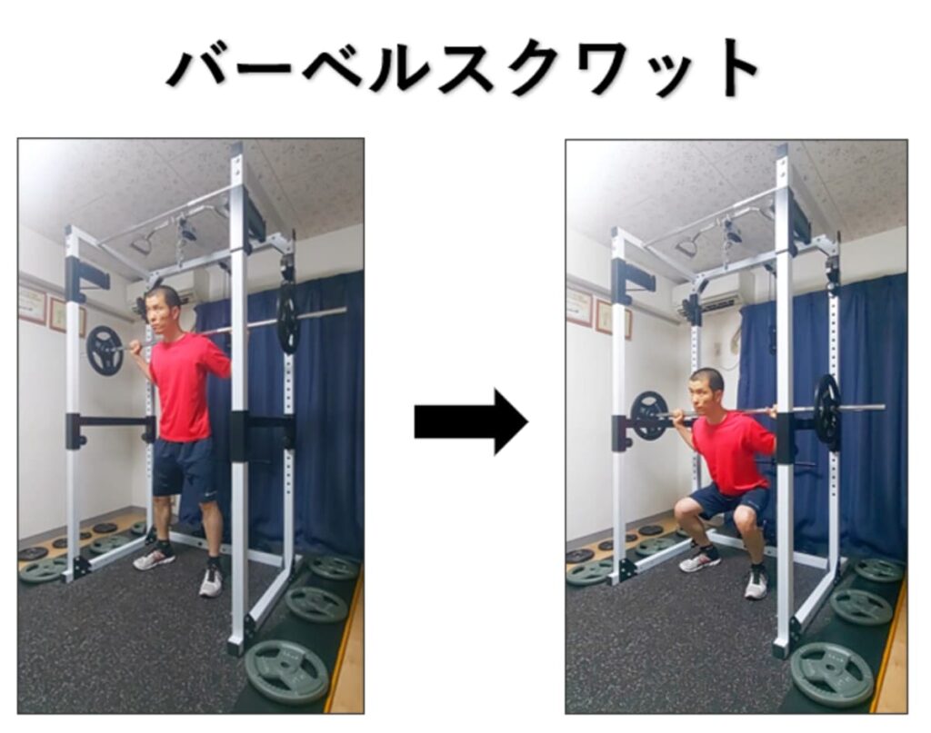 バーベルスクワットの紹介