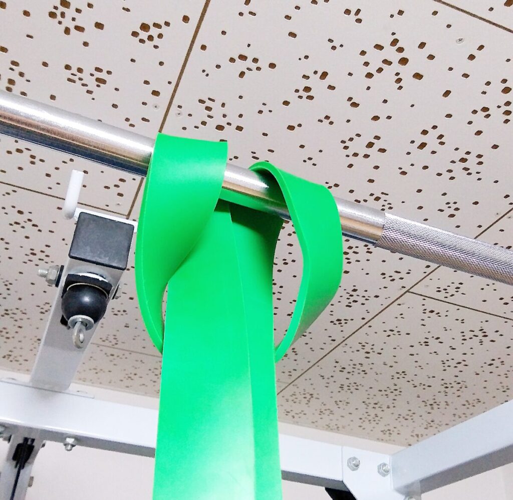 ゴムチューブの結び方の紹介