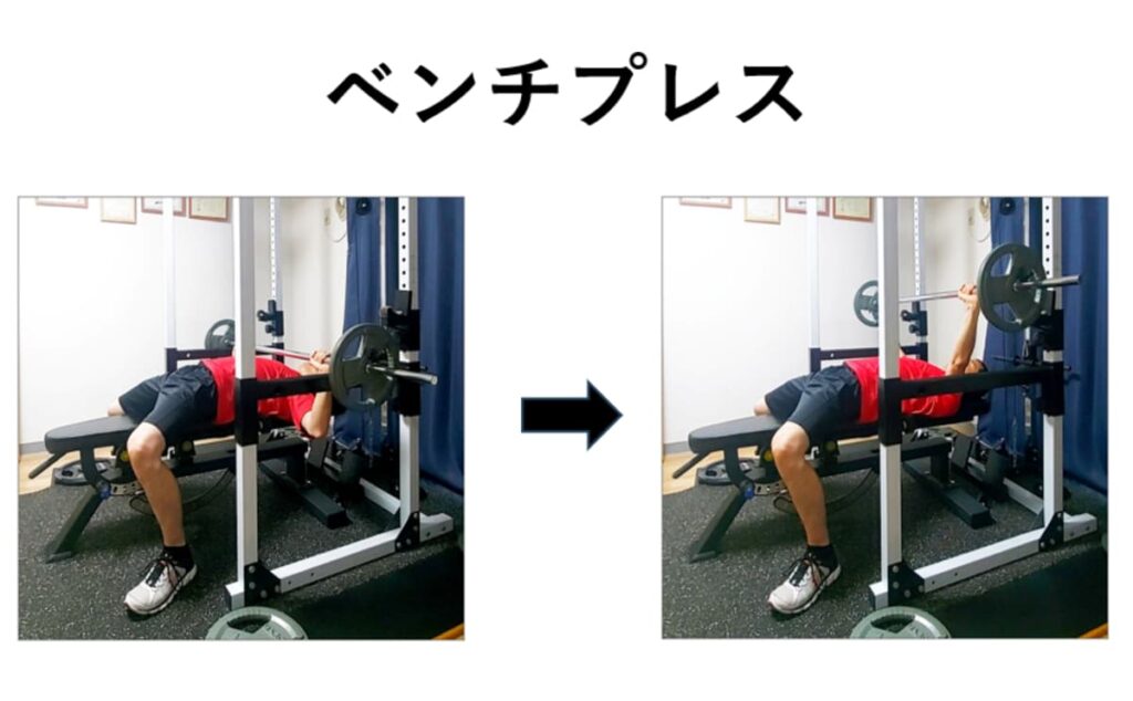 ベンチプレスの紹介