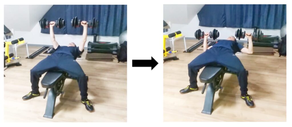 ダンベルプレスの紹介