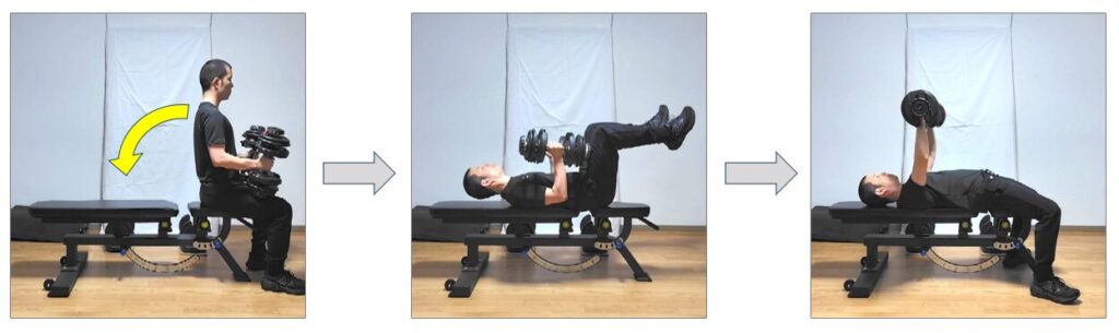 オンザニーのやり方の説明